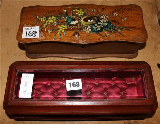 Two glove boxes, gloves & stretchers